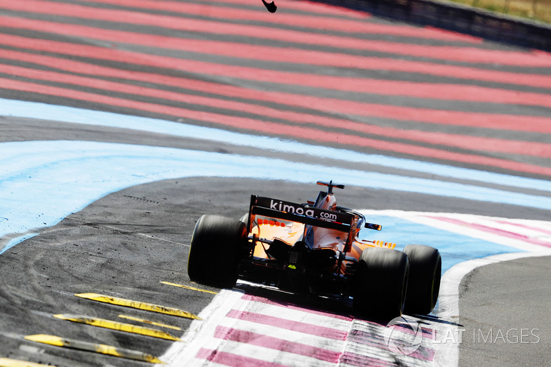 Fernando Alonso, McLaren MCL33, va largo