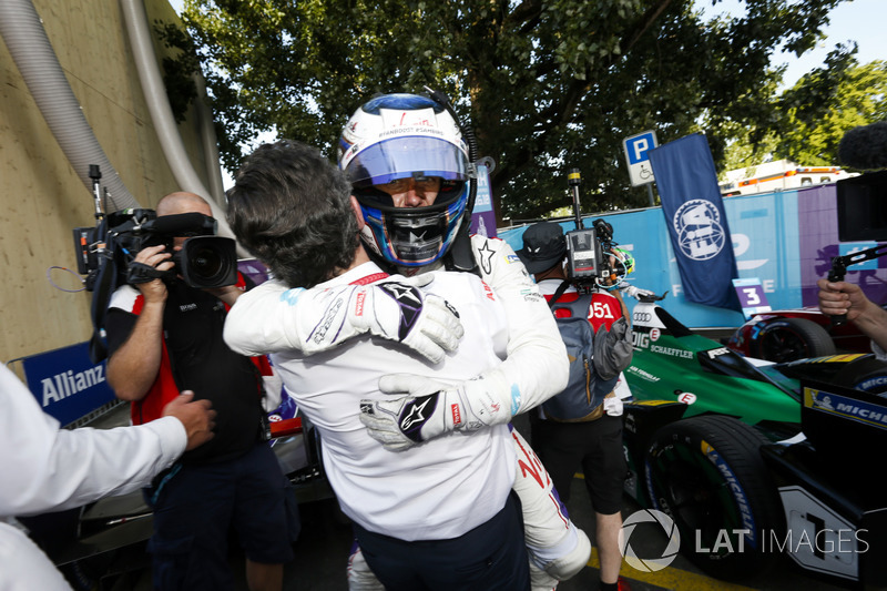 Sam Bird, DS Virgin Racing, finishes second