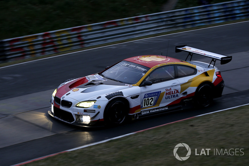13. #102 Team BMW Shell Helix Walkenhorst Motorsport BMW M6 GT3: Augusto Farfus, Markus Palttala, Christian Krognes, Fabian Schiller