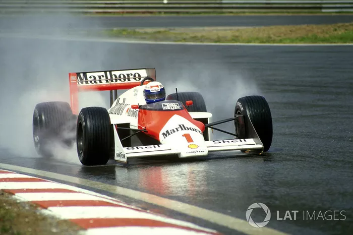 14: Alain Prost: 136 grandes premios (el 69,35% de los disputados)