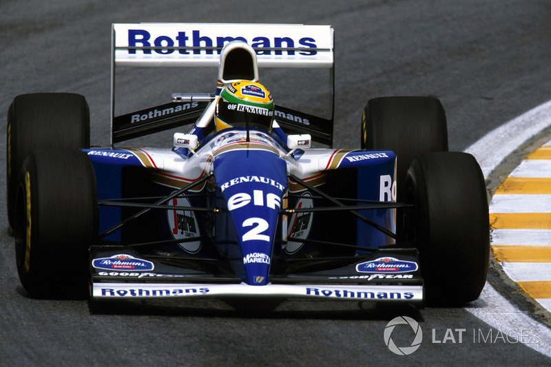 10. El Williams FW16 de Fórmula 1