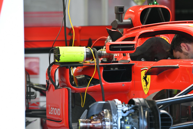 Ferrari SF71H mirror