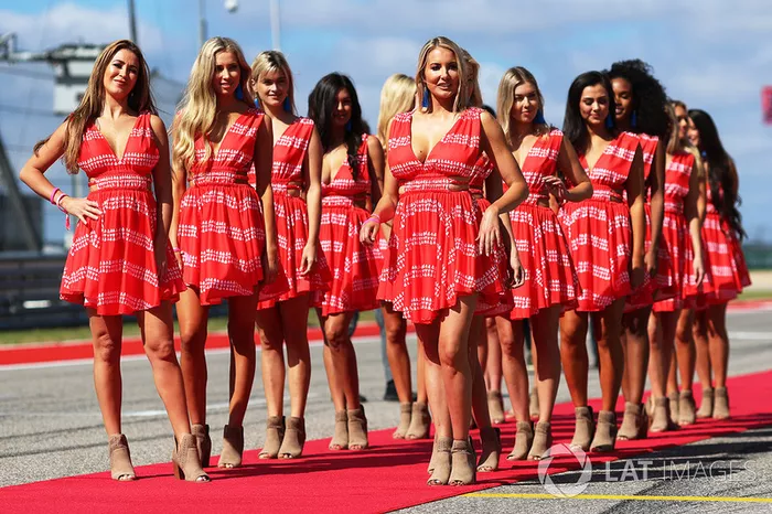 Chicas de la parrilla