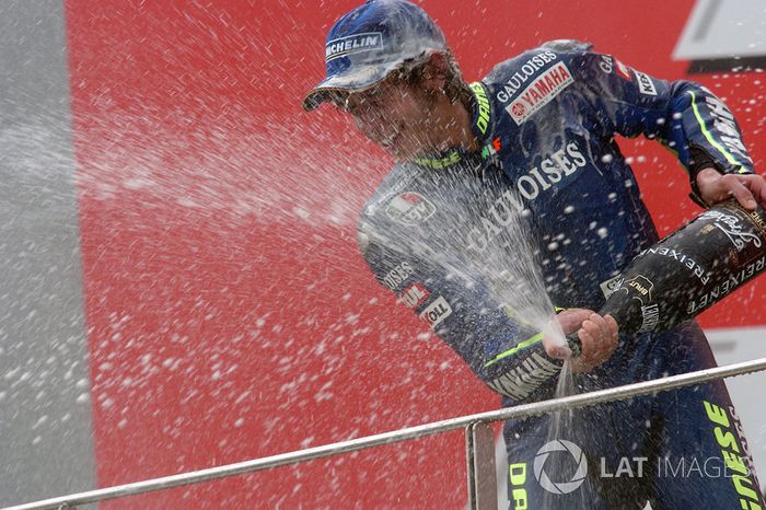 Podium: ganador, Valentino Rossi