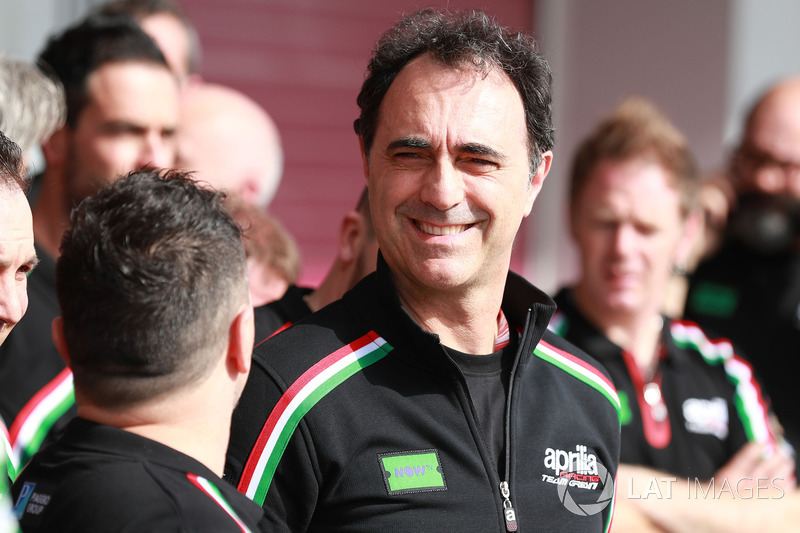 Romano Albesiano, Aprilia Racing Manager