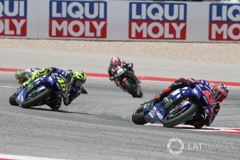 2018. Valentino Rossi et Maverick Viñales