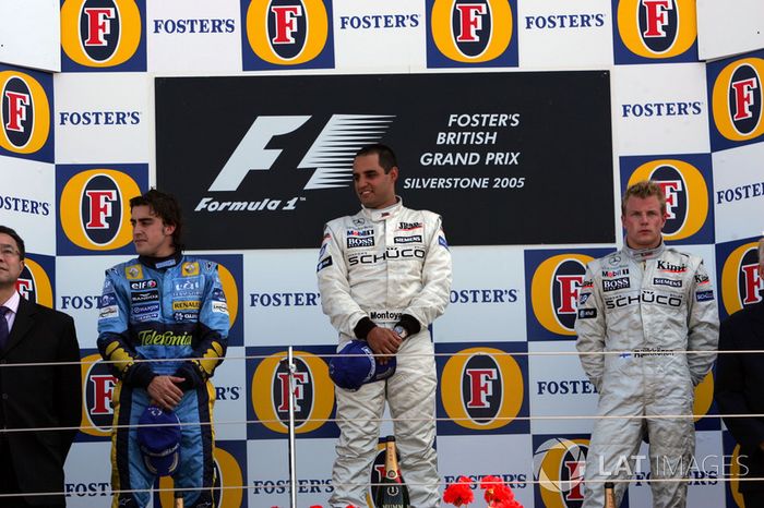 17- Fernando Alonso, 2º en el GP de Gran Bretaña 2005 con Renault