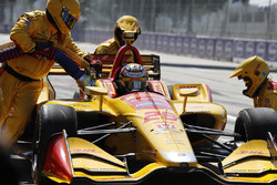 Ryan Hunter-Reay, Andretti Autosport Honda, pit stop