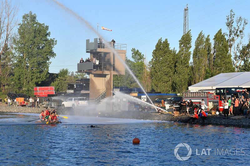 The raft race