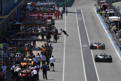 Acciones en el Pit lane
