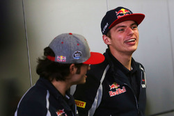 Carlos Sainz Jr., Scuderia Toro Rosso y Max Verstappen, Scuderia Toro Rosso