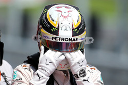 Poleman Lewis Hamilton, Mercedes AMG F1 Team