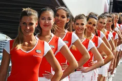 Chicas de la parrilla