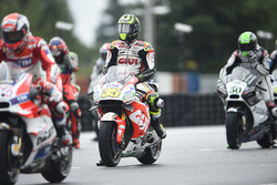 Cal Crutchlow, Team LCR Honda, sulla griglia di partenza