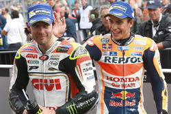 Ganador, Marc Márquez, Repsol Honda Team y el segundo, Cal Crutchlow, Team LCR Honda