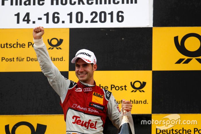 Podio: ganador de la carrera  Miguel Molina, Audi Sport Team Abt Sportsline, Audi RS 5 DTM
