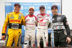 Ganador e la pole José María López, Citroën World Touring Car Team, Citroën C-Elysée WTCC, segundo p