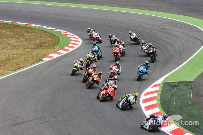 Inicio: Jorge Lorenzo, Yamaha Factory Racing líder