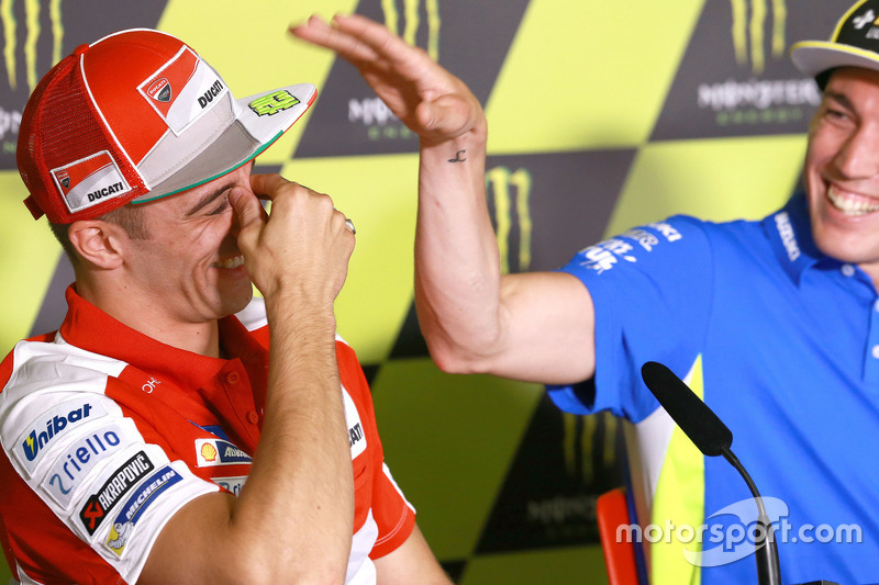 Andrea Iannone, Ducati Team, Aleix Espargaro, Team Suzuki Ecstar MotoGP