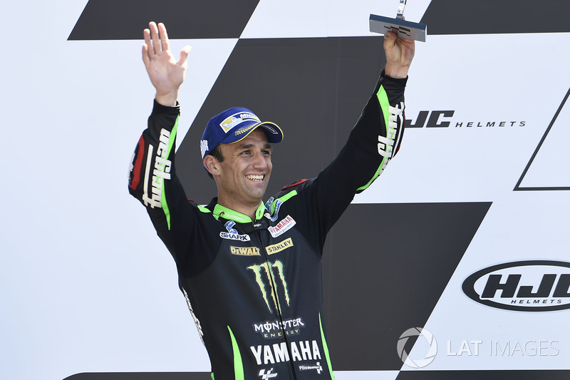 Tweede plaats Johann Zarco, Monster Yamaha Tech 3