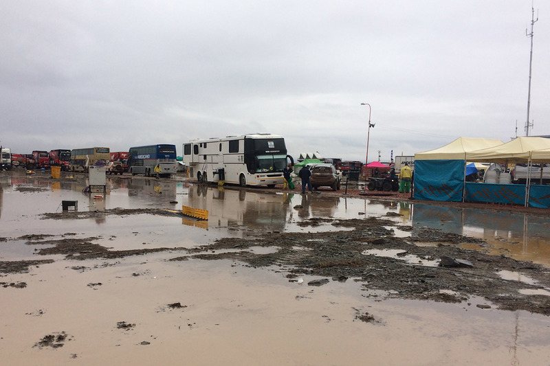 Flooding at the Bivouac in Oruro