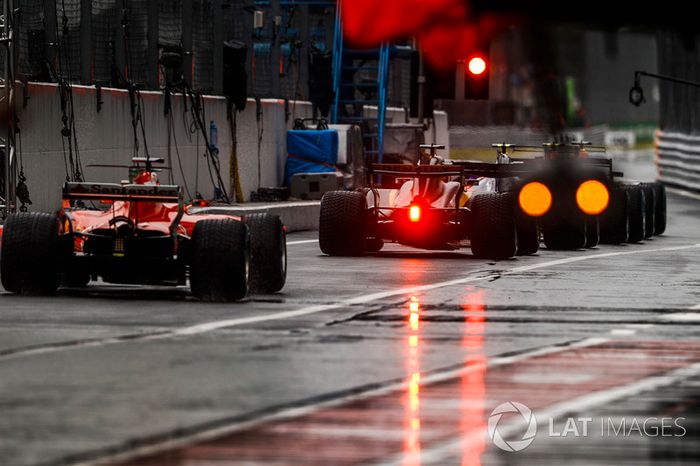 Los inicios de carrera desde el pitlane