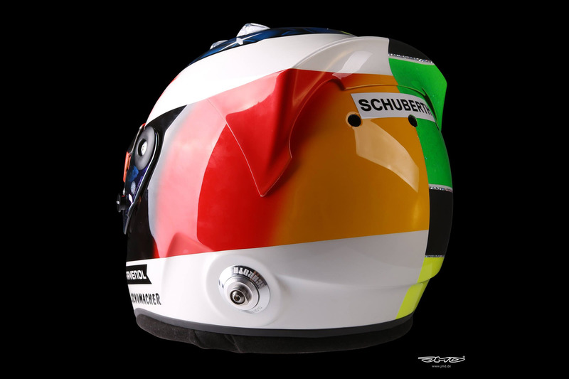 Helmet of Mick Schumacher