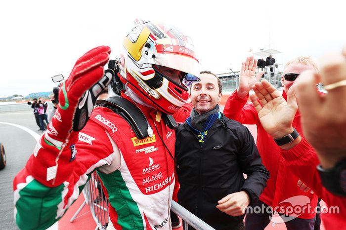 Ganador de la carrera Charles Leclerc, PREMA Powerteam