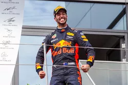 Podium: tercero, Daniel Ricciardo, Red Bull Racing
