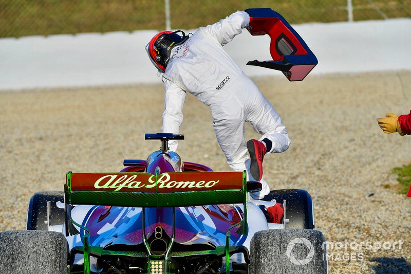 Разворот: Кими Райкконен, Alfa Romeo Racing C38