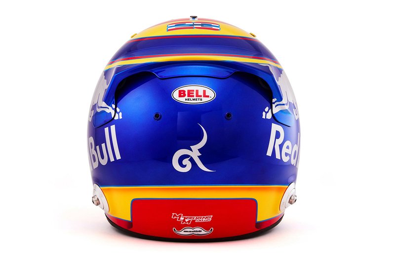 Шлем пилота Toro Rosso Александра Элбона
