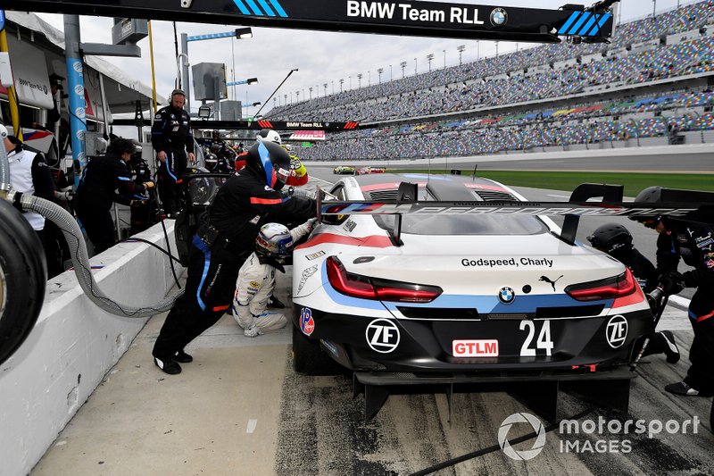 #24 BMW Team RLL BMW M8 GTE, GTLM: Jesse Krohn, John Edwards, Chaz Mostert, Alex Zanardi