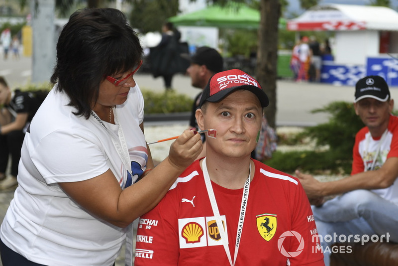 Az Orosz Nagydíj rajongói Szocsiból - F1 2018