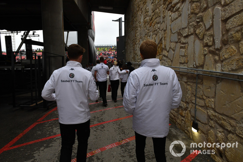 Charles Leclerc, Sauber e Marcus Ericsson, Sauber