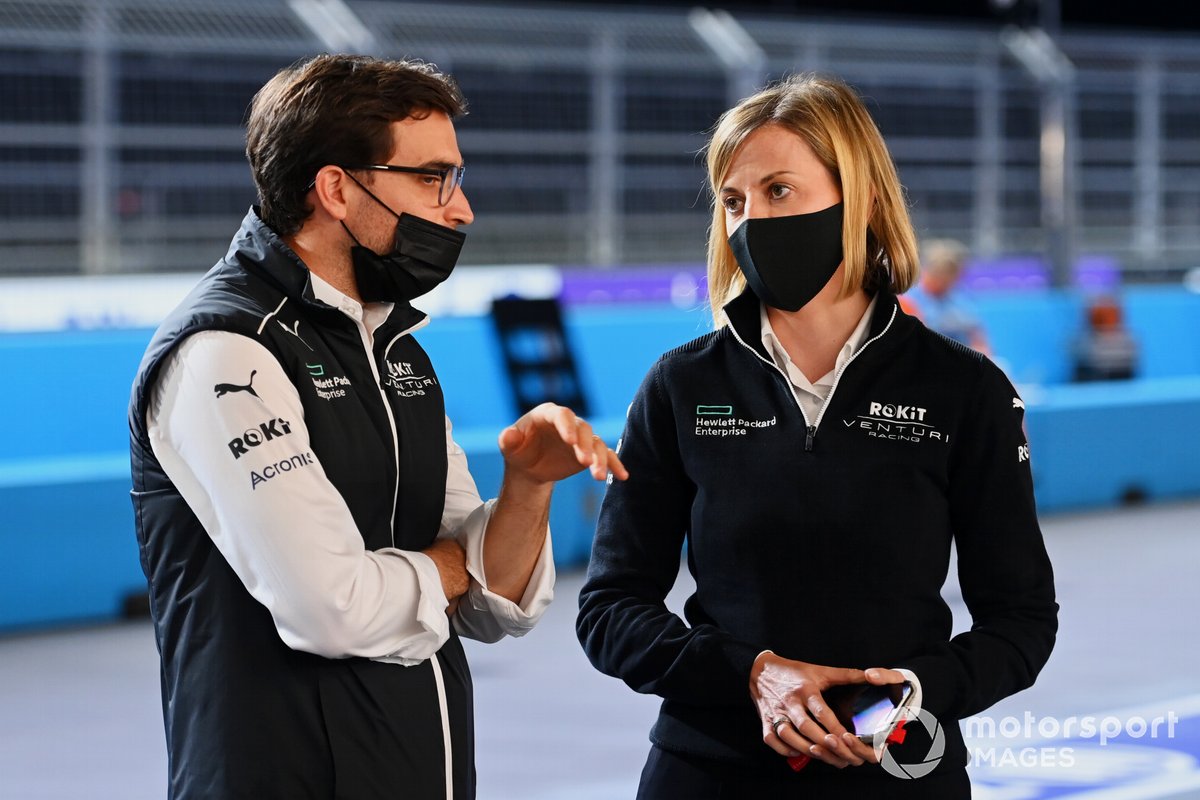 D'Ambrosio learned the ropes working under Susie Wolff before she moved upstairs to the CEO role