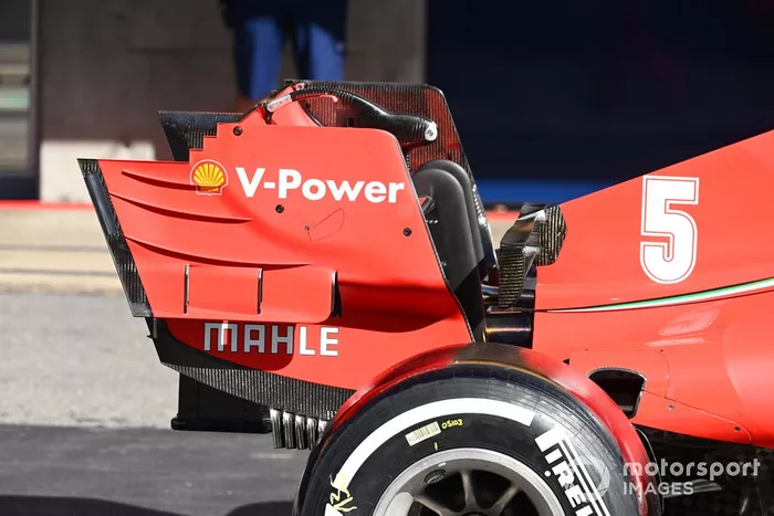 Ferrari technical detail