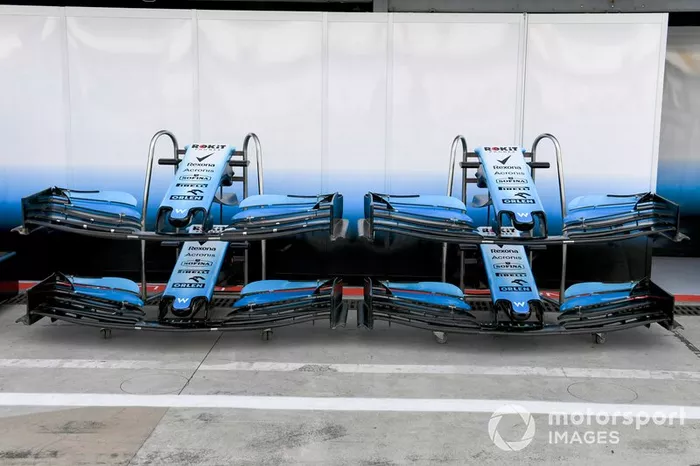 Asas dianteiras da Williams