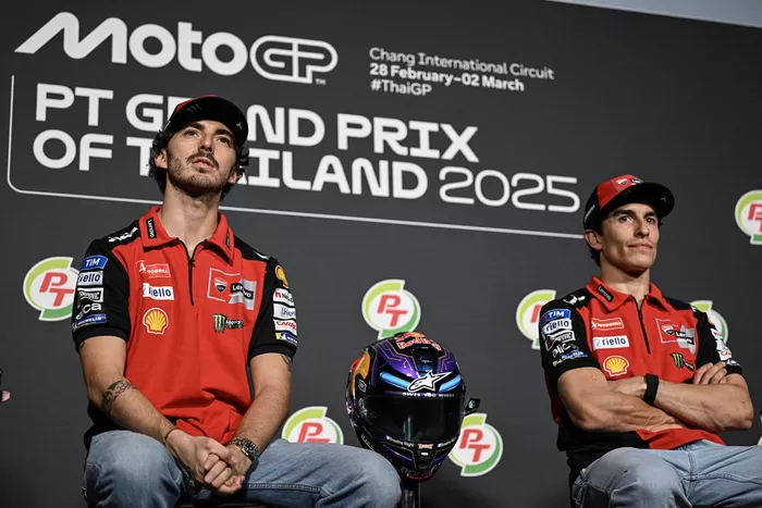 Francesco Bagnaia, Ducati Team, Marc Marquez, Ducati Team