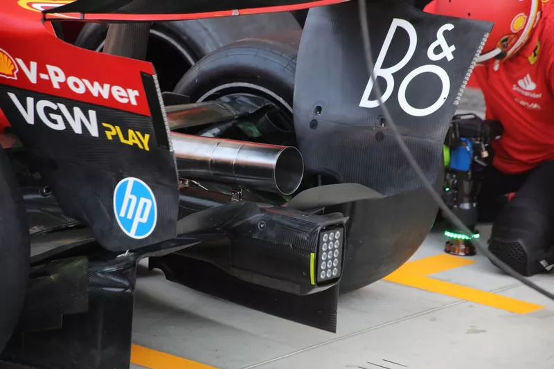 Détail technique de la Ferrari SF-24