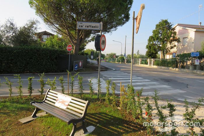 Jardín homenaje a Nicky Hayden en Misano