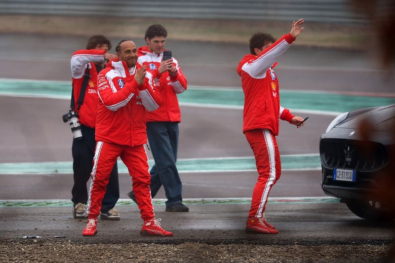 Charles Leclerc, Ferrari, Lewis Hamilton, Ferrari 