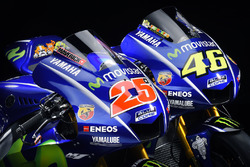 Die neuen Bikes von Maverick Viñales, Yamaha Factory Racing, und Valentino Rossi, Yamaha Factory Rac