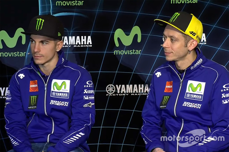 Valentino Rossi, Yamaha Factory Racing, Maverick Viñales, Yamaha Factory Racing