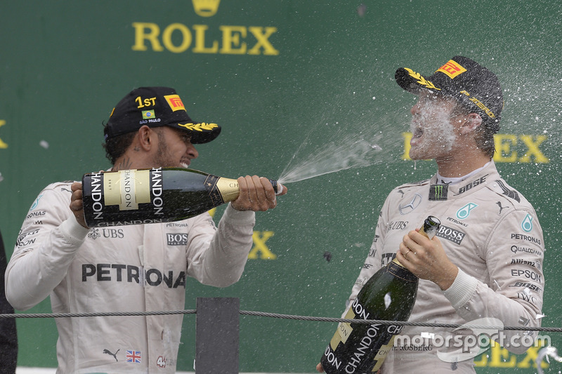 Podium: 1. Lewis Hamilton, Mercedes AMG F1; 2. Nico Rosberg, Mercedes AMG F1