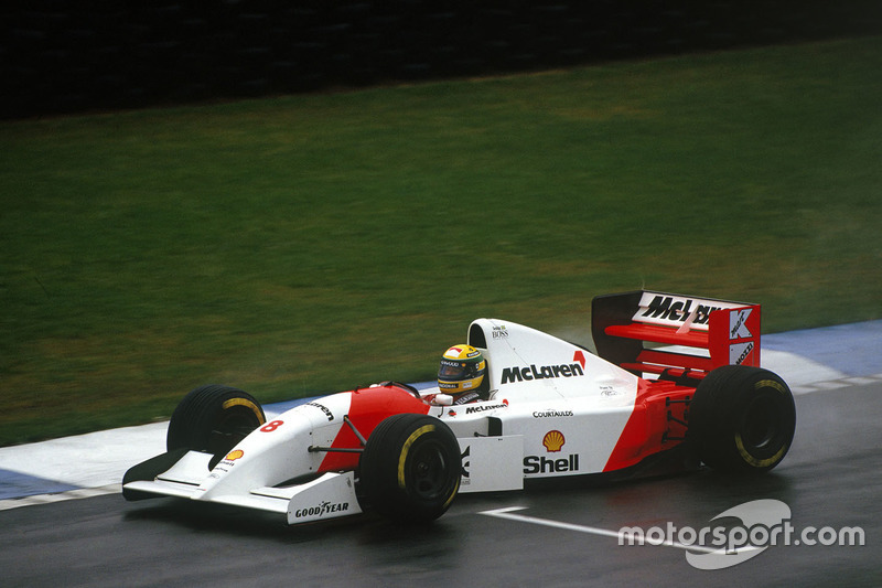 Ayrton Senna, McLaren MP4/8 Ford