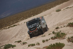 #502 Team De Rooy, IVECO: Federico Villagra, Adrian Yacopini, Ricardo Torlaschi
