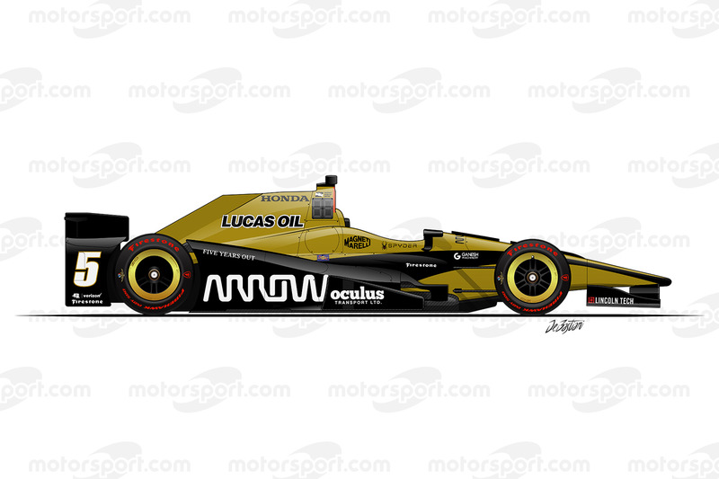 #5 - James Hinchcliffe, Schmidt/Peterson Motorsports Honda
