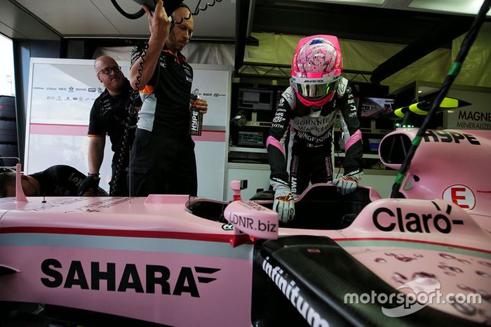 Esteban Ocon, Sahara Force India F1 VJM10