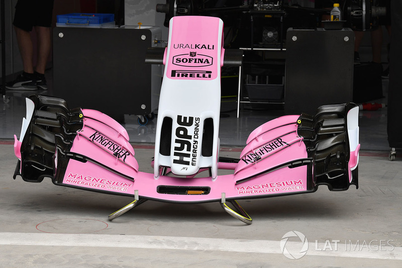 Force India VJM11 nose and front wing