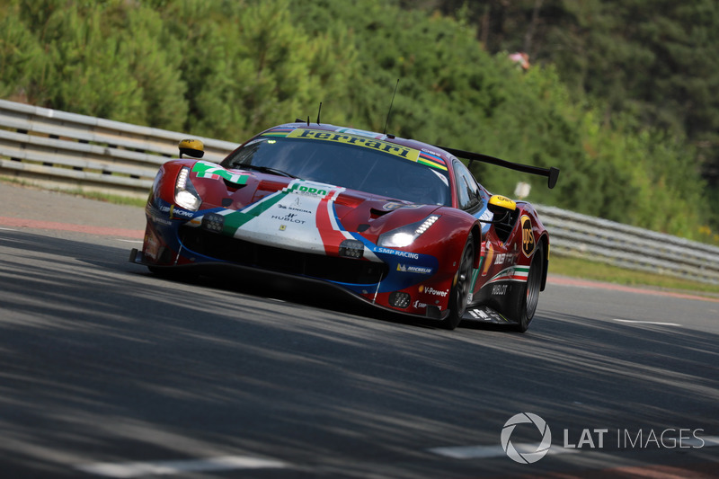 40: #71 AF Corse Ferrari 488 GTE EVO: Davide Rigon, Sam Bird, Miguel Molina, 3'50.246